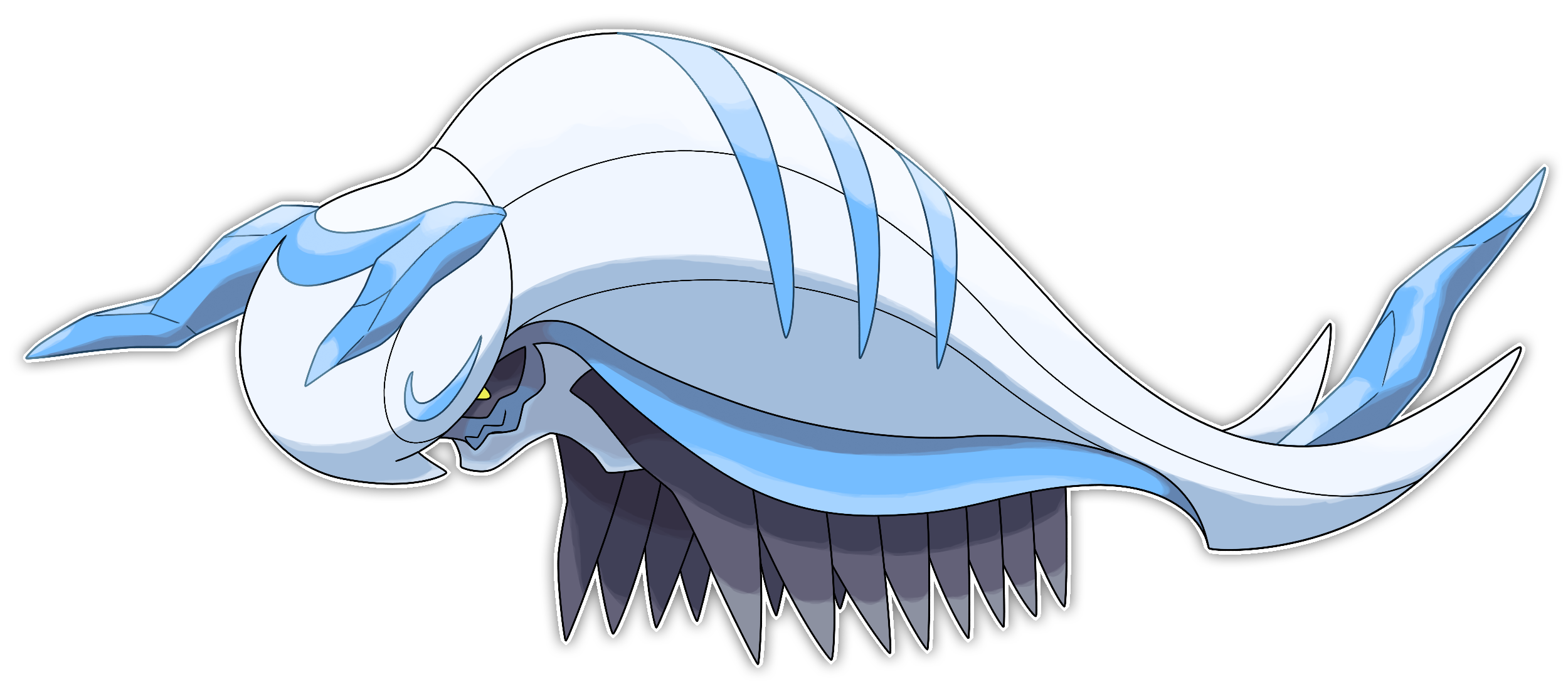 Millacial multileg fakemon by. Icicles clipart fake