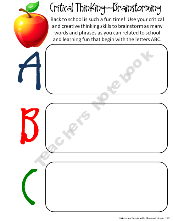 idea clipart critical thinking