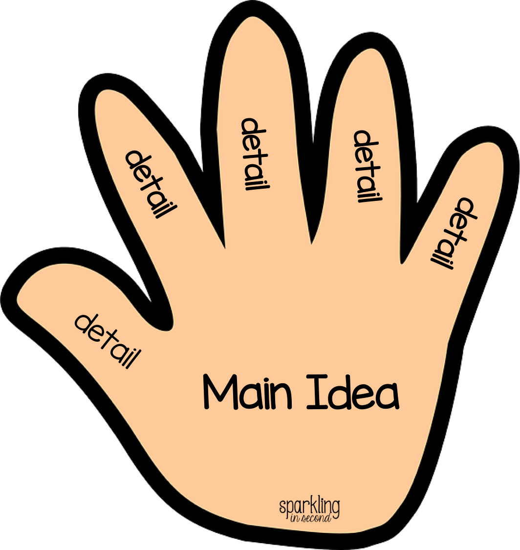 pointing clipart main point