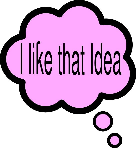 thoughts clipart new idea