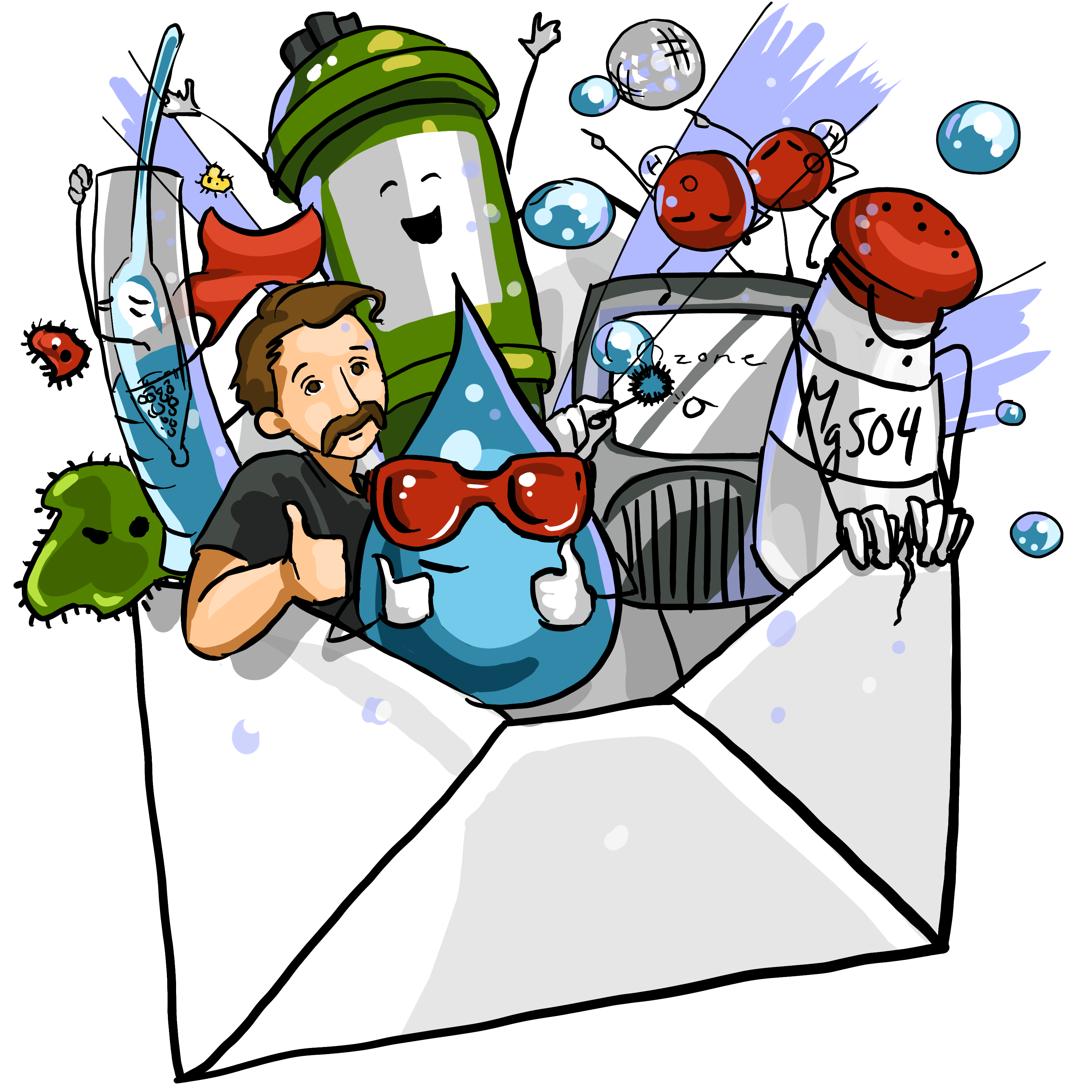 mail clipart stack envelope