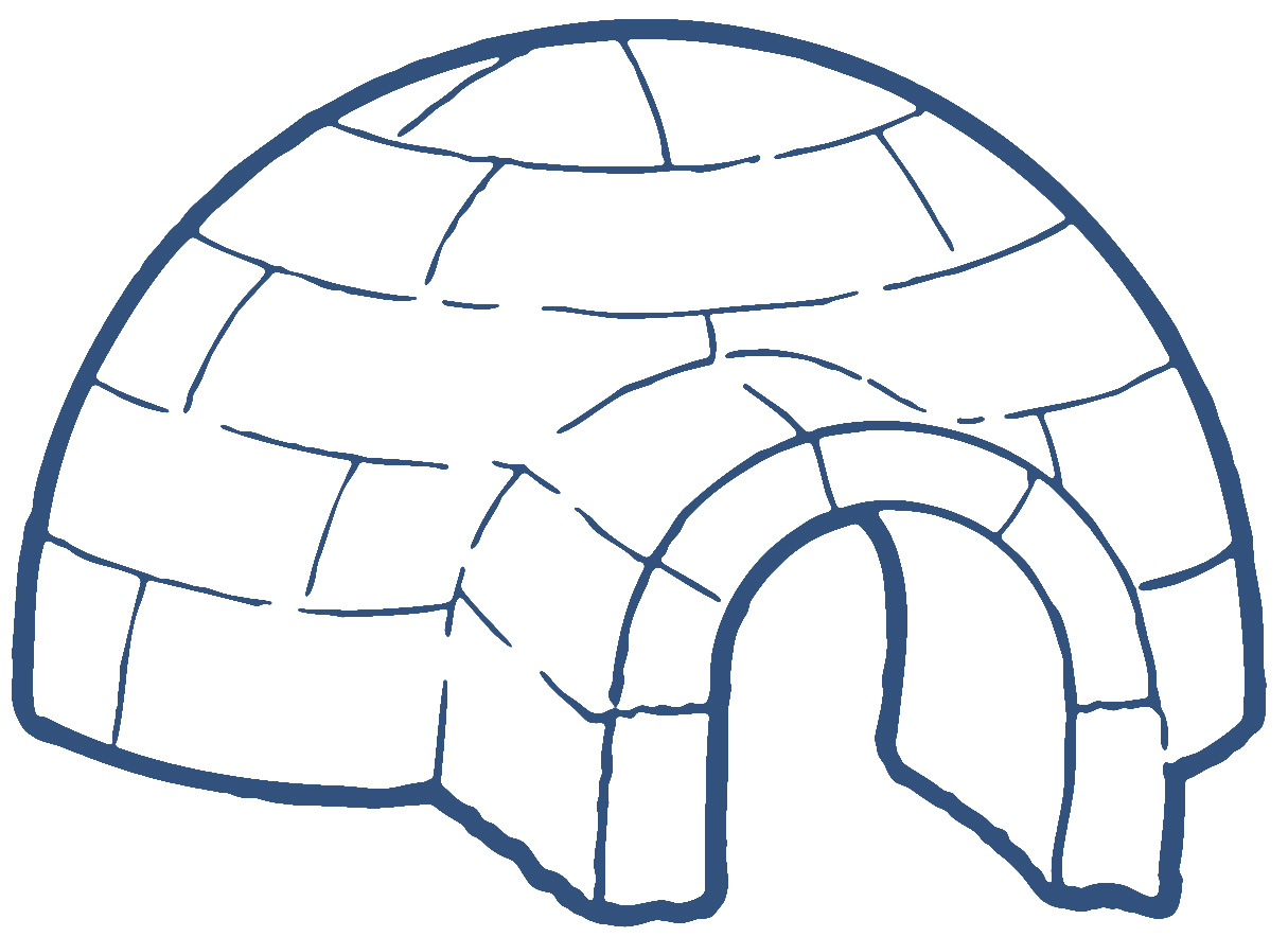 igloo clipart cute