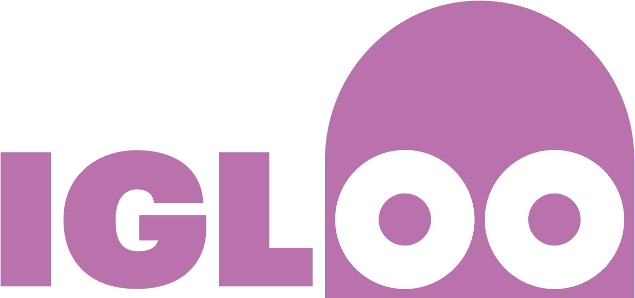 igloo clipart infront