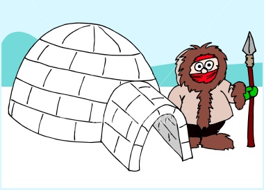 igloo clipart inuit tribe