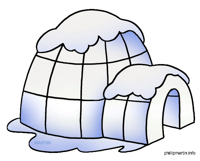 snowball clipart igloo