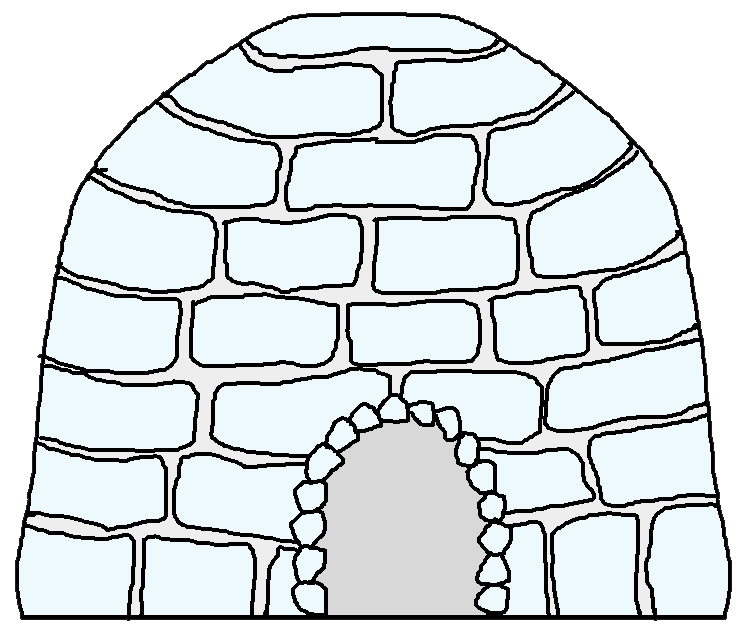 igloo clipart transparent background