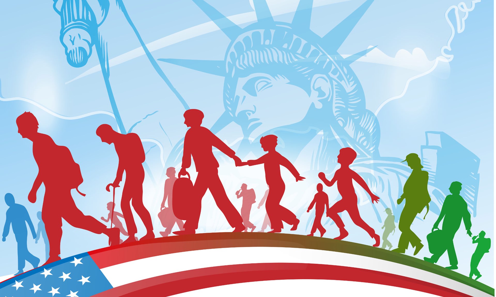 immigration clipart assimilation