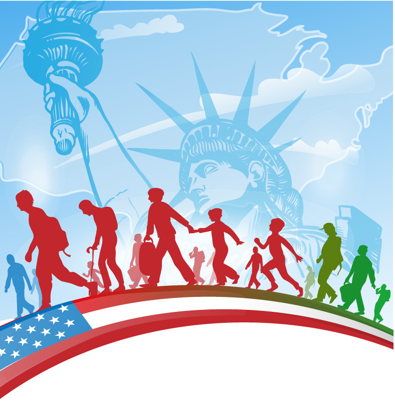 Immigration clipart immigrant family. On rhetoric consider the