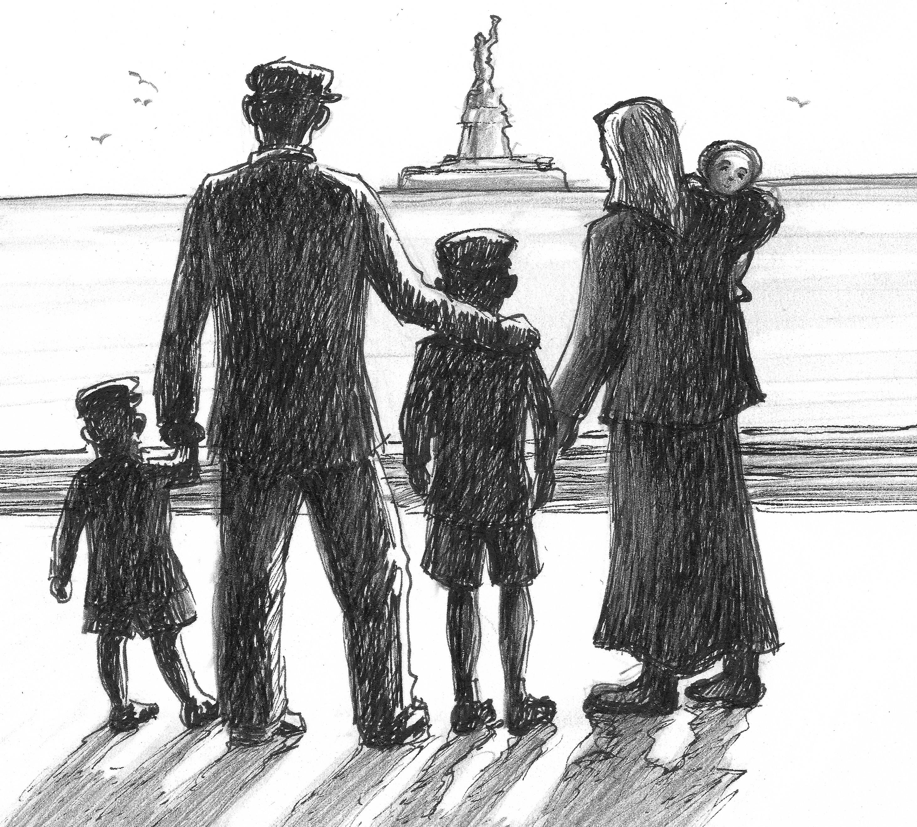 Immigration clipart immigrant family. Stories and my long