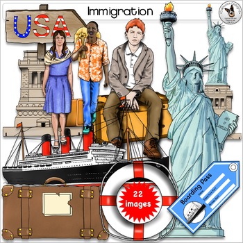 And statue of realistic. Immigration clipart liberty