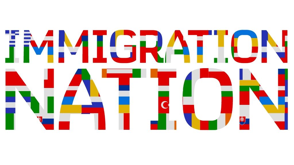 immigration clipart nation