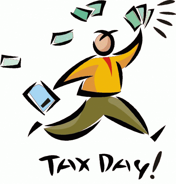 want clipart tax day