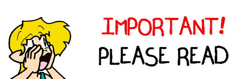 note clipart important information