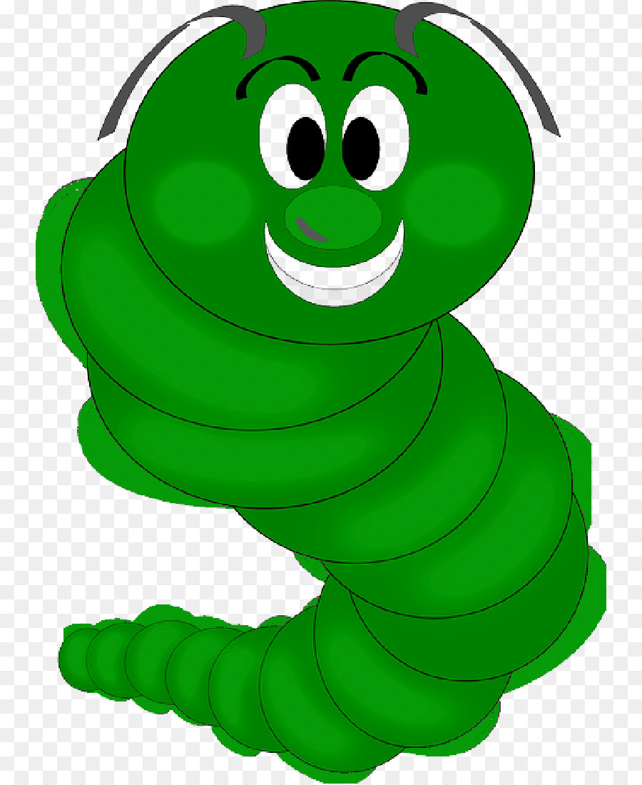inchworm clipart glow worm