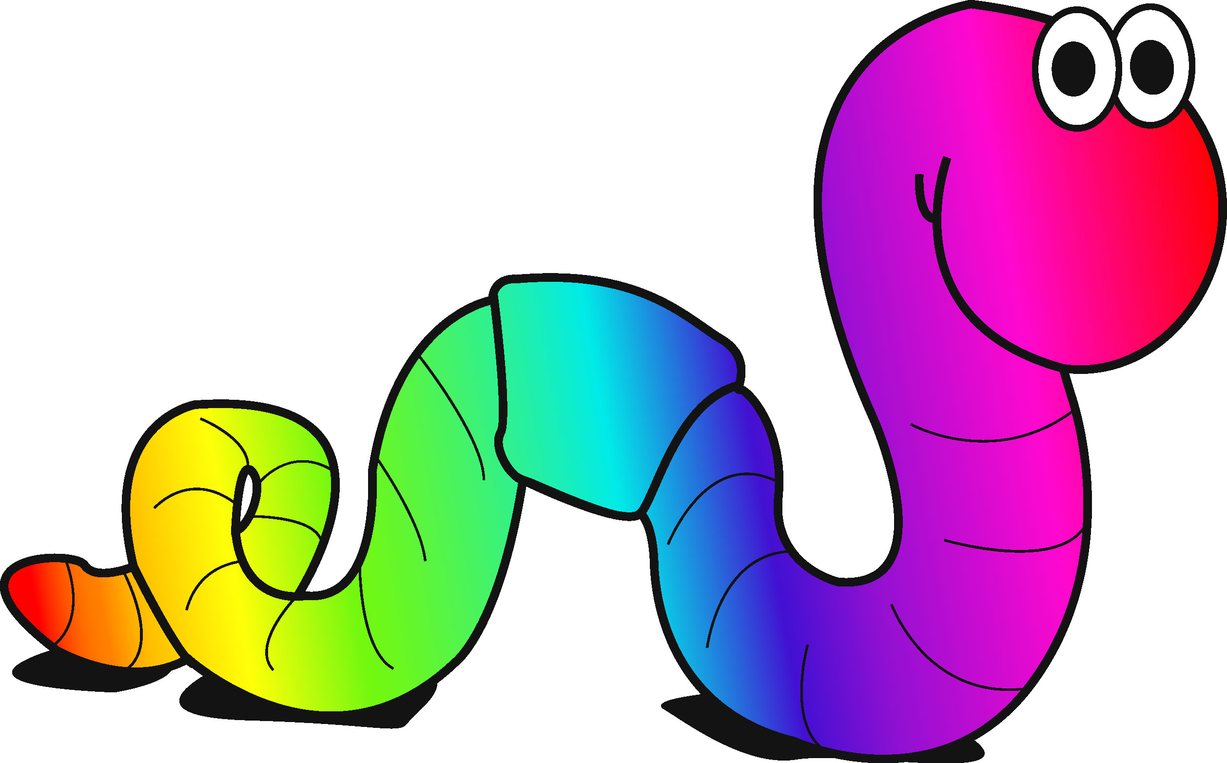 Free inch cliparts download. Worm clipart one