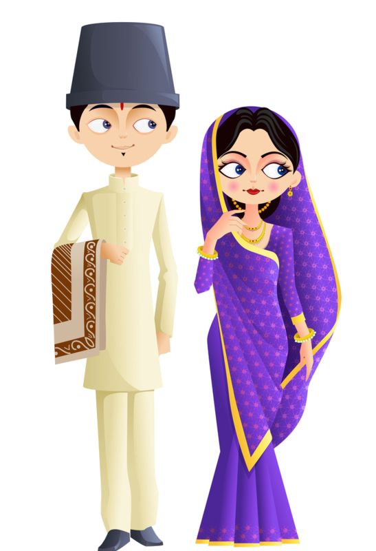 Free indian clothing cliparts. India clipart clothes
