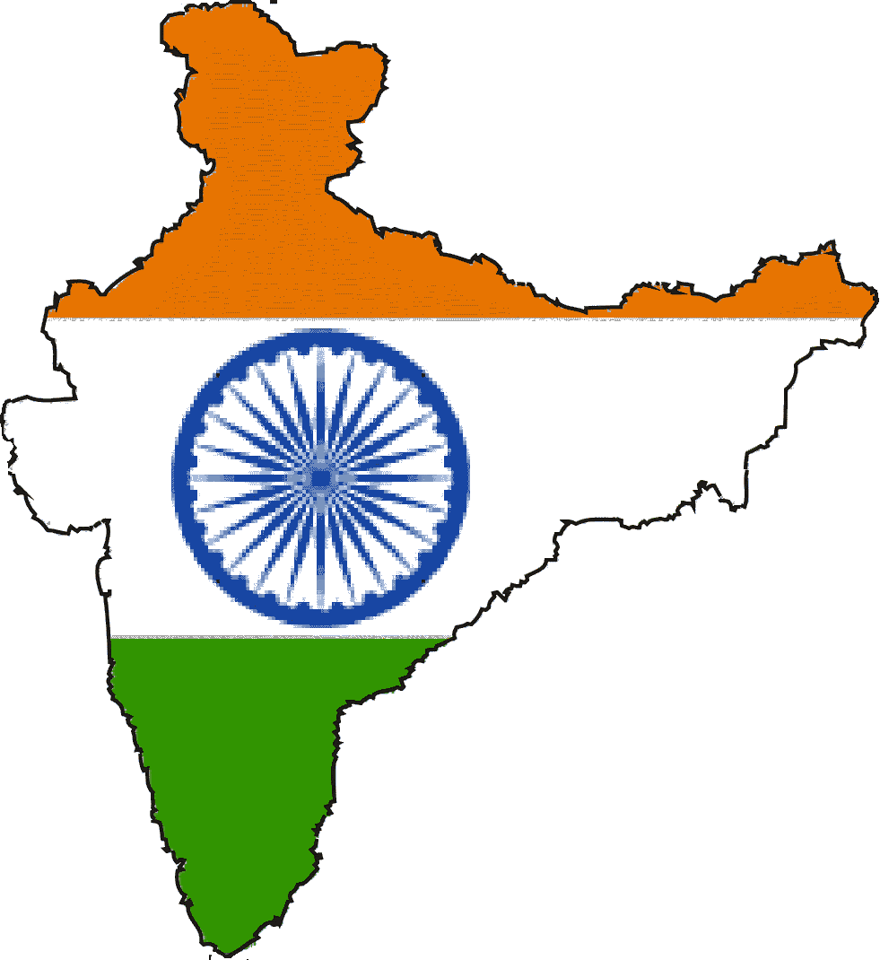 India clipart collage. Indian flag sticker by