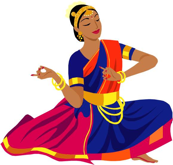 india clipart dancer