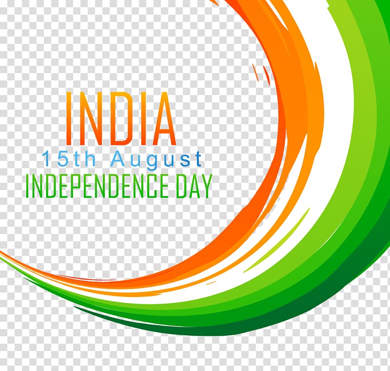 India clipart element. Flag of indian independence