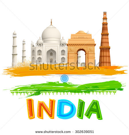 India clipart monument. Indian monuments station 