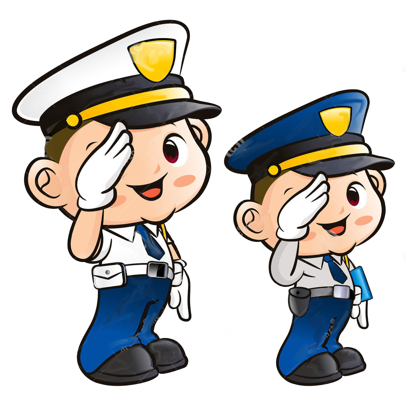 Policeman clipart salute, Policeman salute Transparent FREE for ...