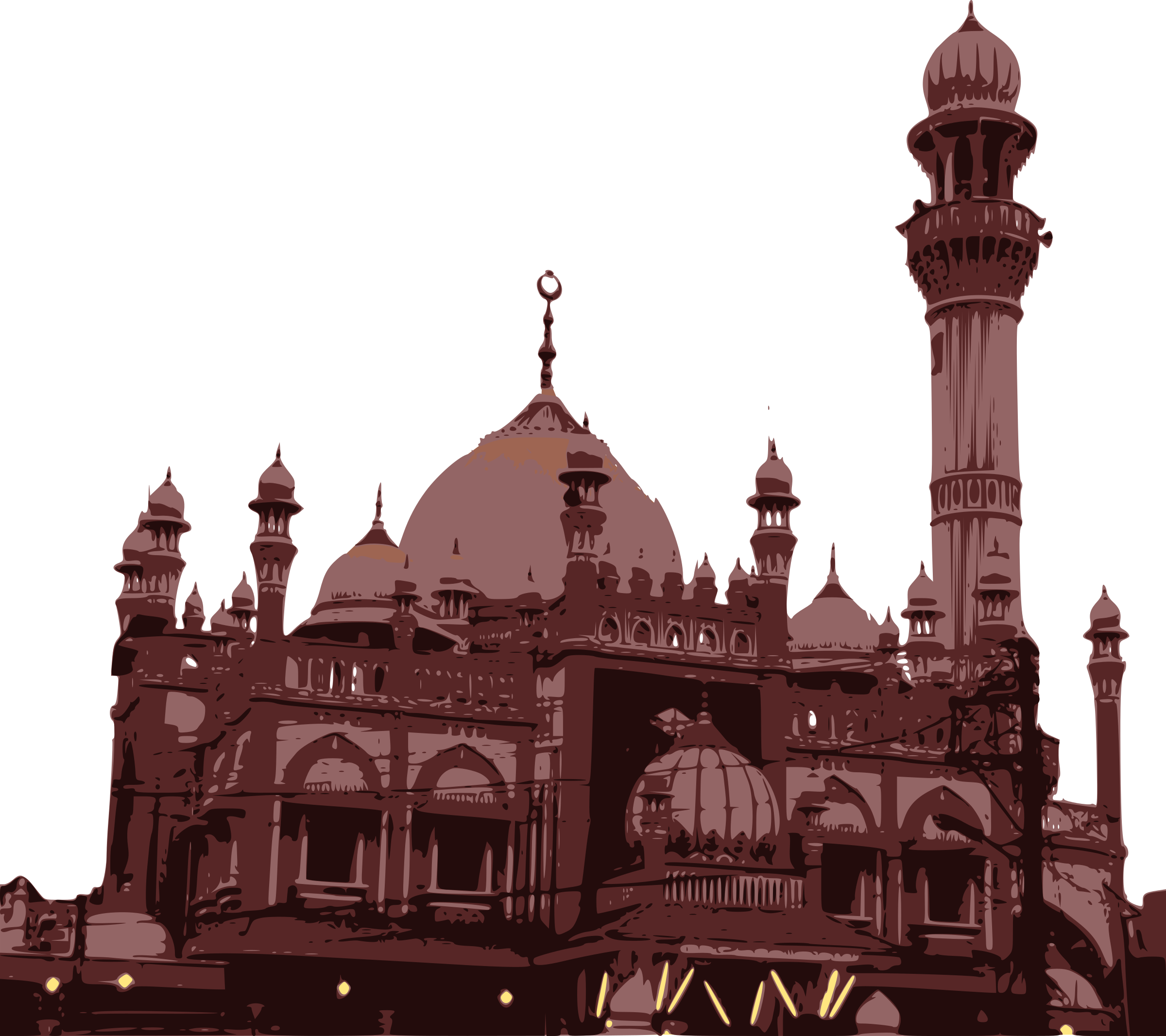 India big image png. Mosque clipart mosque dome