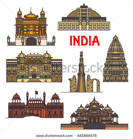 india clipart temple