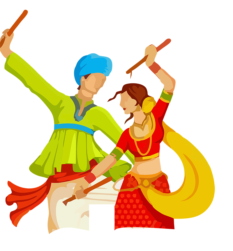 indian clipart dance