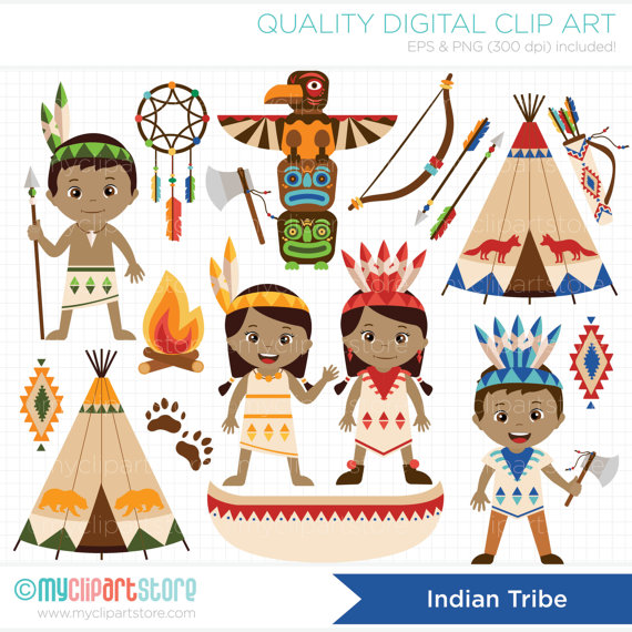 indians clipart tribe indian