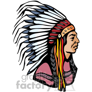 Native american at getdrawings. Indian clipart