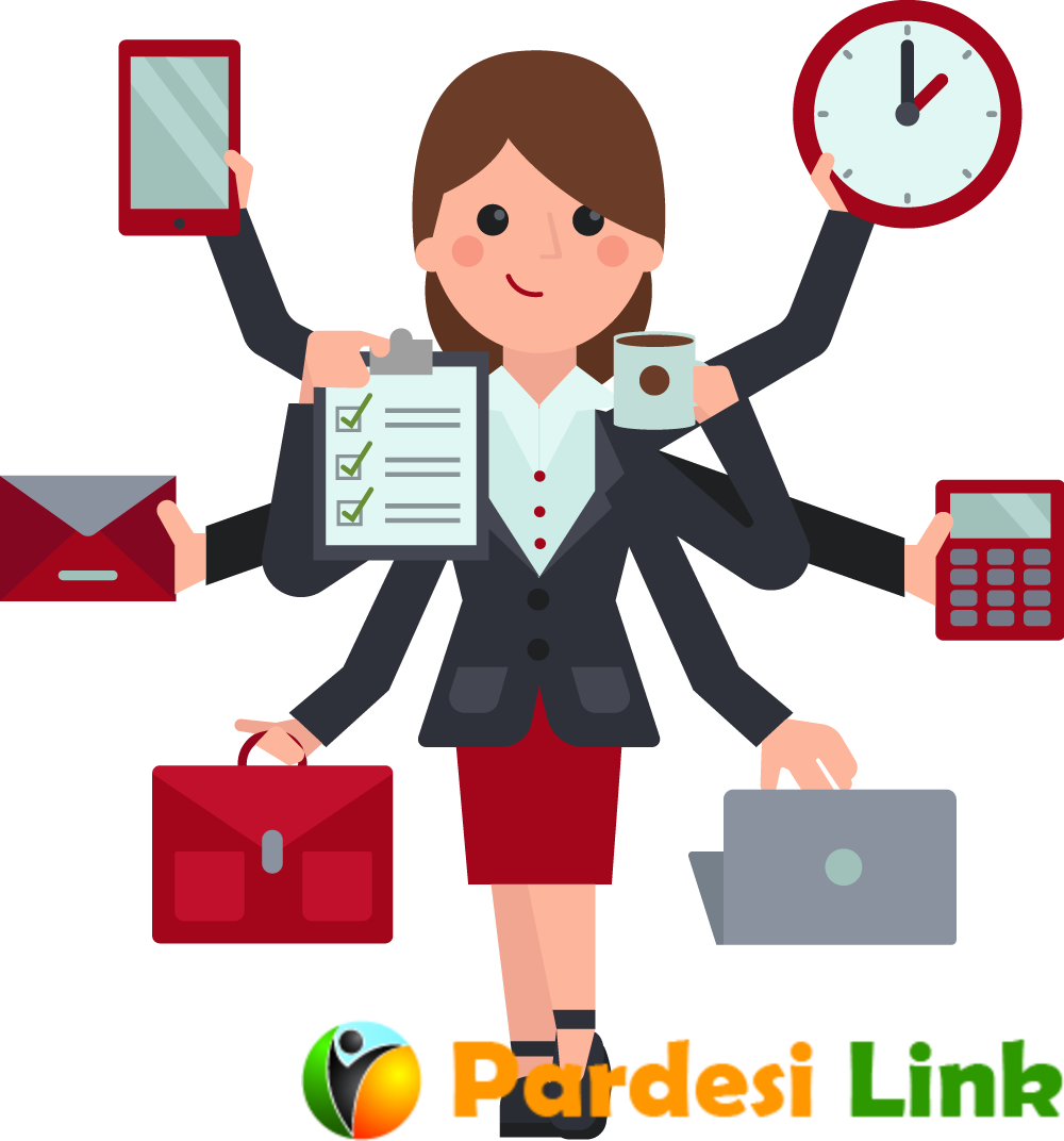 indian clipart business woman