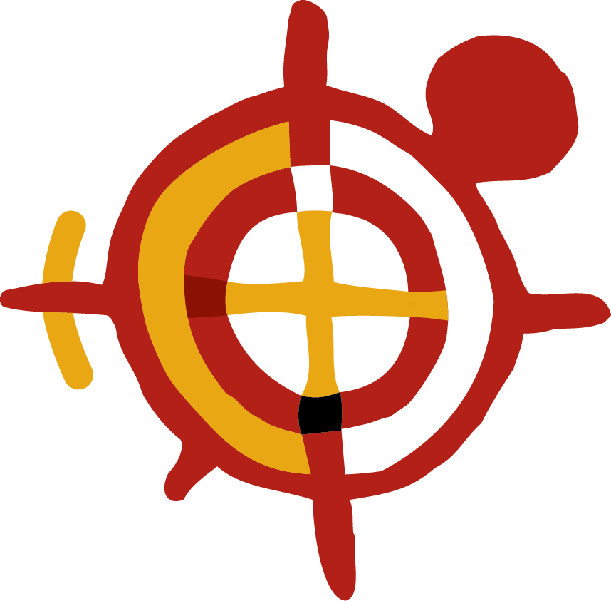 Country media network logo. Indian clipart comanche