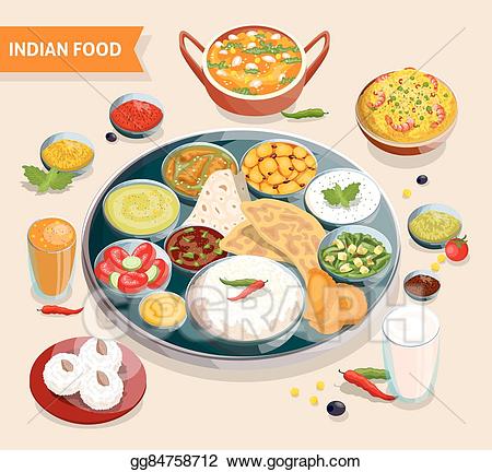 indian clipart food