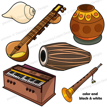instruments clipart folk music