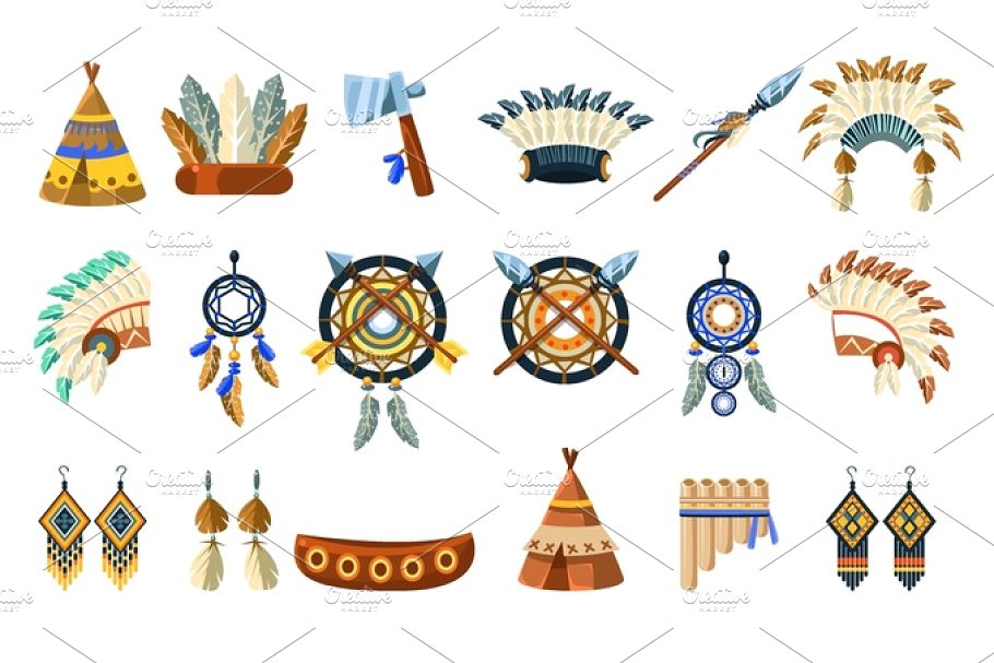 indian clipart north american