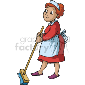 Free indian servant download. Maid clipart happy