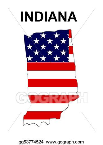 indiana clipart united states