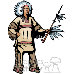 American indian chief . Indians clipart