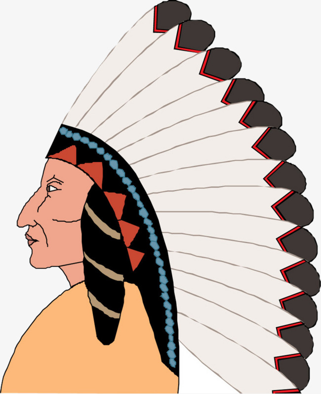 Indians clipart. Indian people side aboriginal