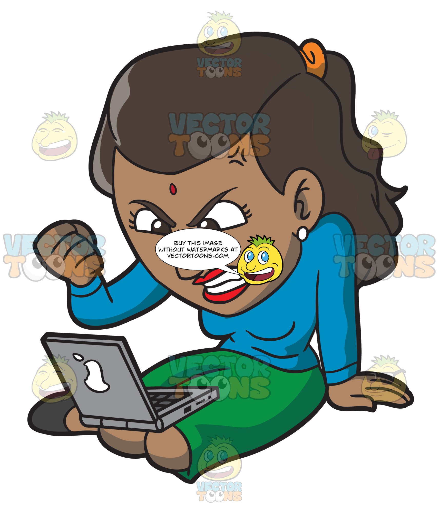 indians clipart angry