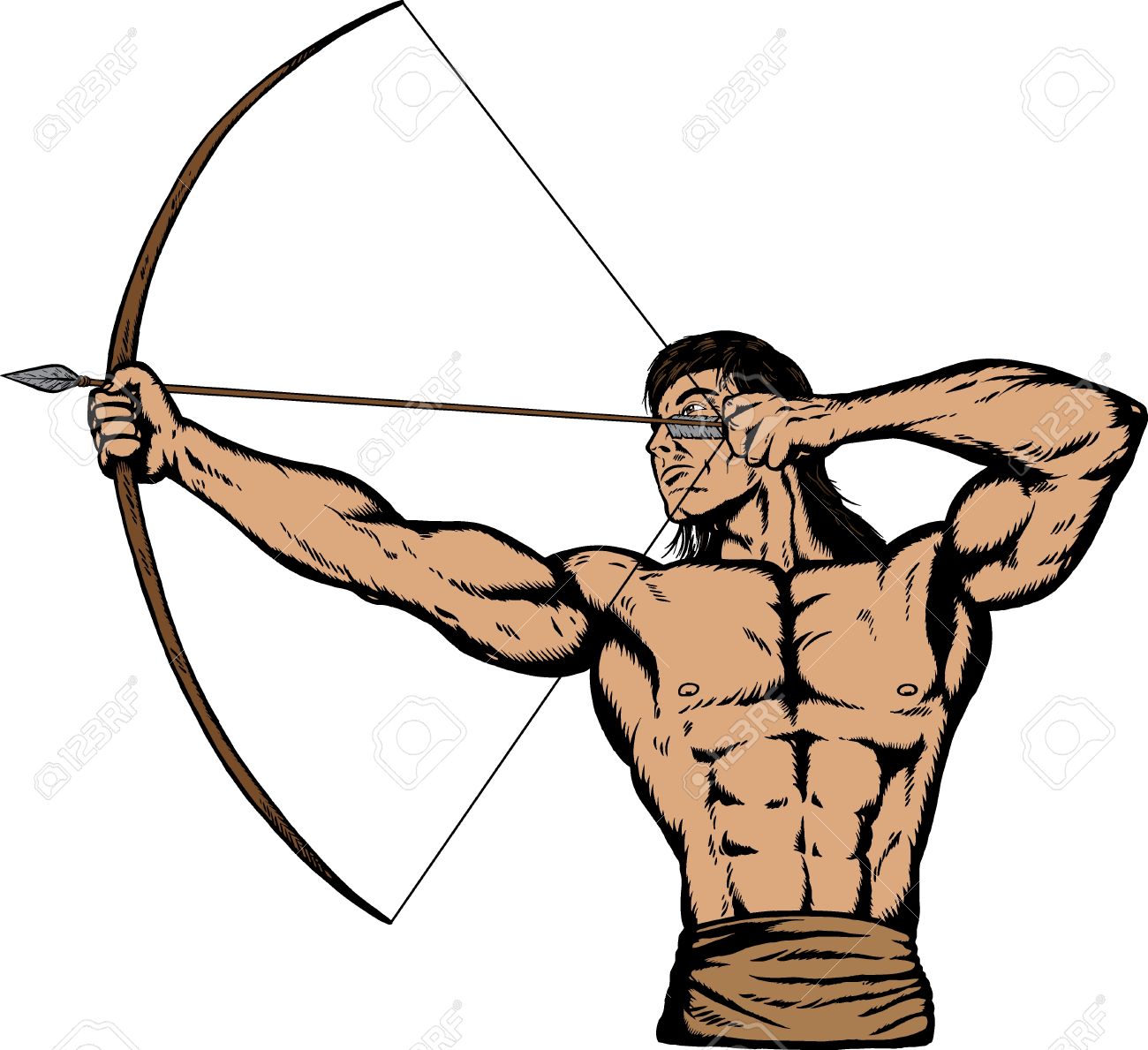 Indians clipart archery. Free indian download clip