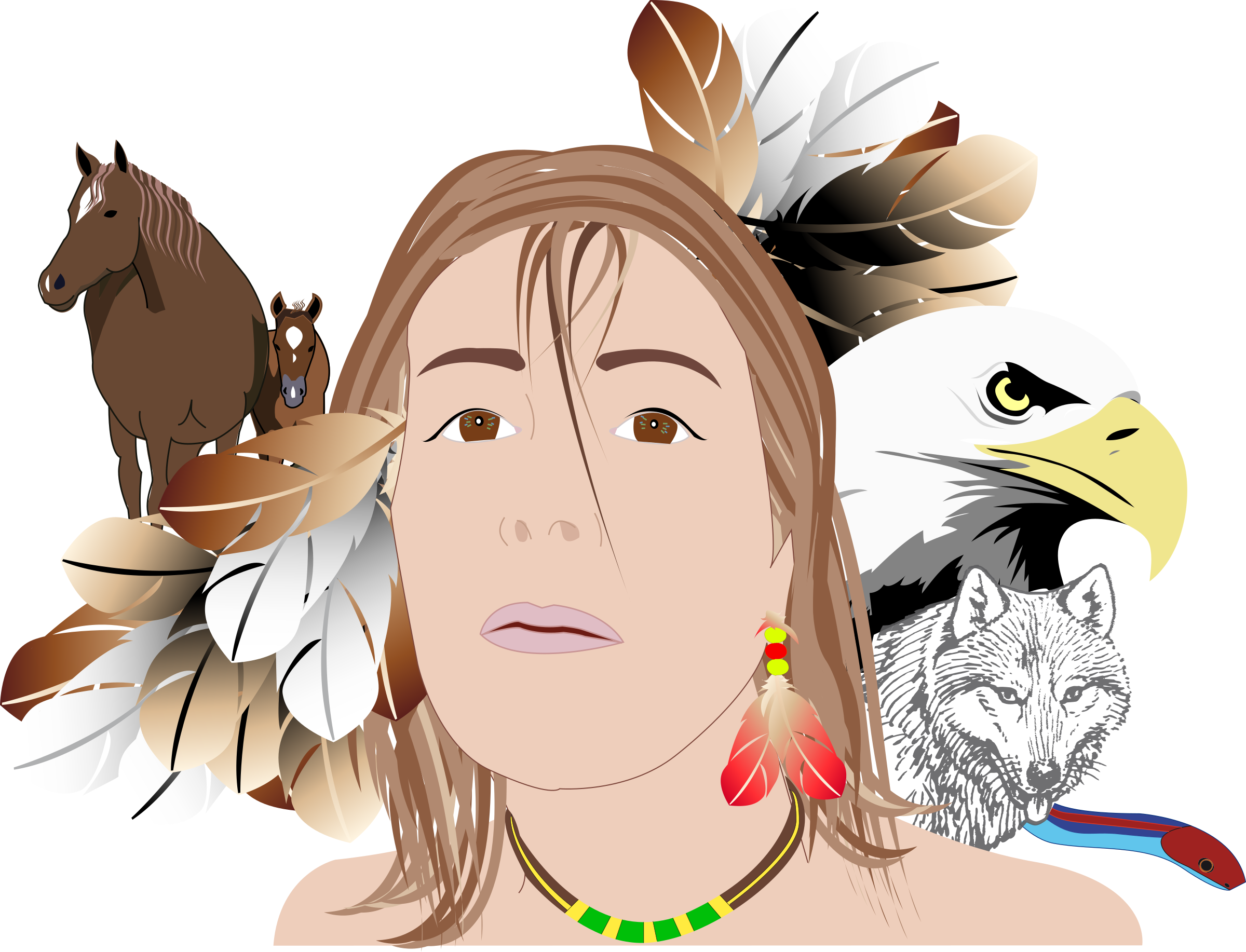 Indians clipart face indian, Indians face indian Transparent FREE for