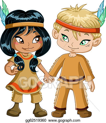 indians clipart holding