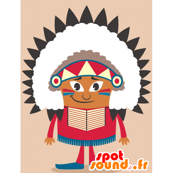 Purchase indian in traditional. Indians clipart mascot