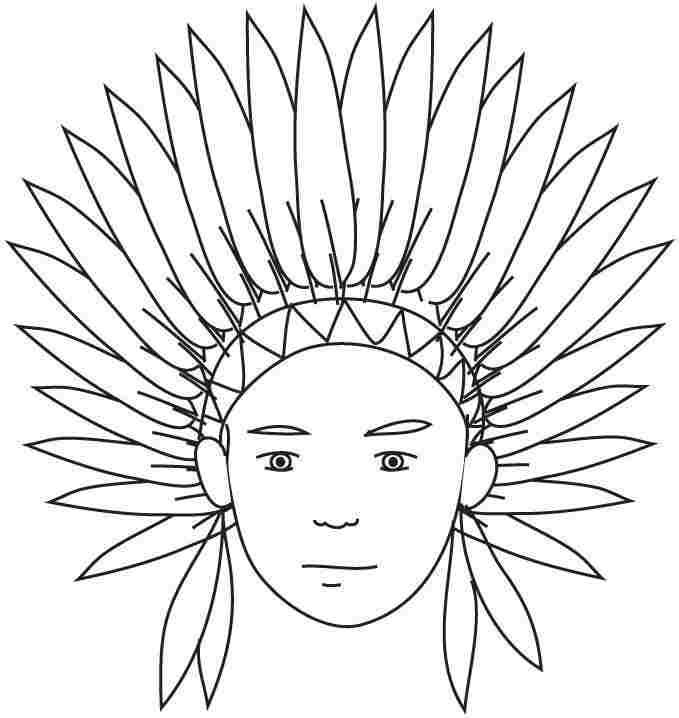 indians clipart printable