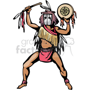 Indians clipart tribal person. Royalty free gif jpg