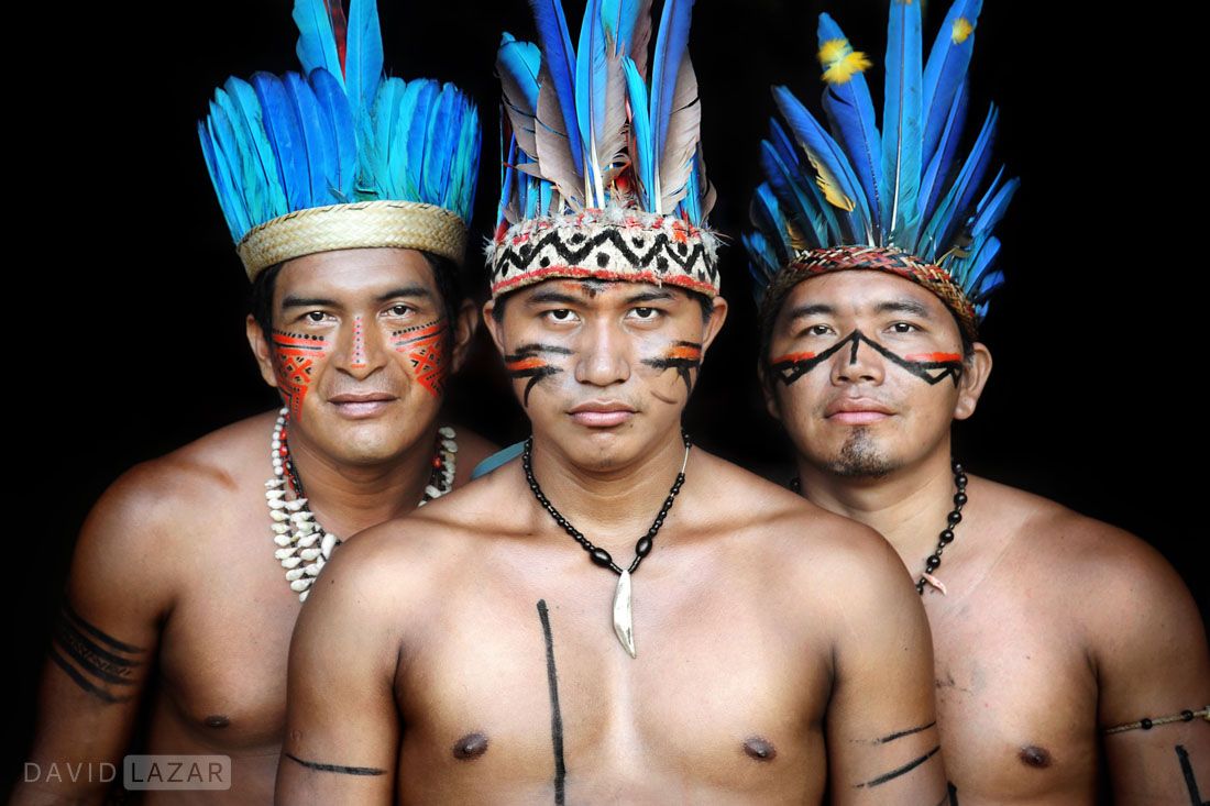 Indians clipart tribe amazon. Men amazonian amerindians brazil