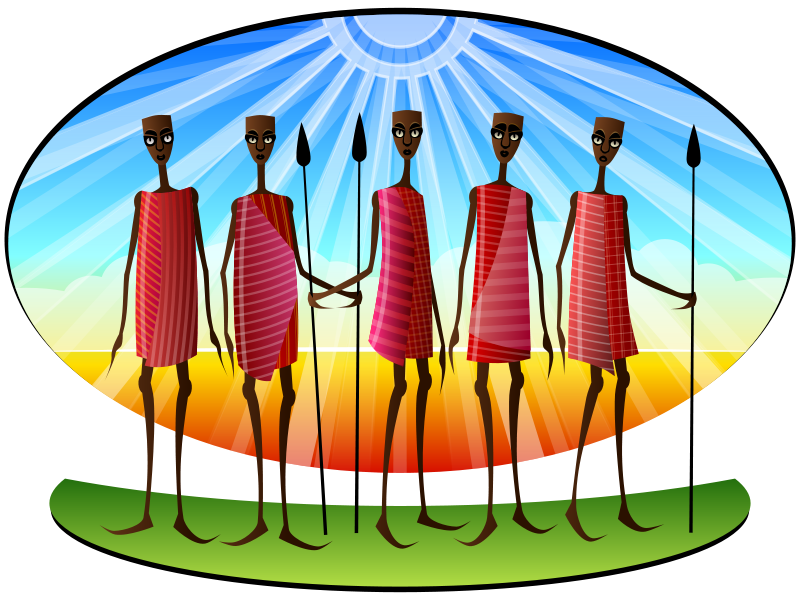 indians clipart tribe amazon
