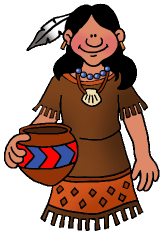 indians clipart woodland