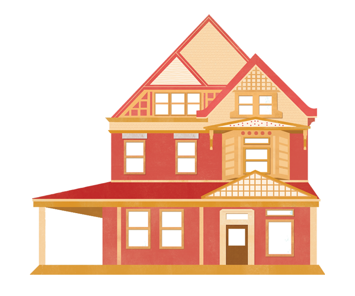 Industry clipart beautiful building. Custom house drawing things